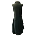 Load image into Gallery viewer, Marithe + Francois Girbaud Charcoal Grey / Blue Drawstring Sleeveless Dress