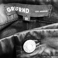 Load image into Gallery viewer, GRLFRND Black Leather Cargo Pants