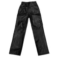Load image into Gallery viewer, GRLFRND Black Leather Cargo Pants