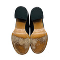 Load image into Gallery viewer, Chanel Black / Gold CC Logo Leather Ankle Boots