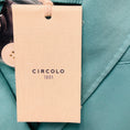 Load image into Gallery viewer, Circolo 1901 Dusty Sky Two Button Cotton Stretch Felpa Blazer Jacket