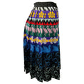 Load image into Gallery viewer, Mary Katrantzou Multicolor Pleated Intarsia Knit Skirt