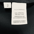 Load image into Gallery viewer, Ulla Johnson Black Noir Pleated Silk Chiffon and Sheer Lace Kitty Dress