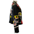 Load image into Gallery viewer, Alice + Olivia x Tom Wasselmann Black Leather Natural Beauty Moto Jacket