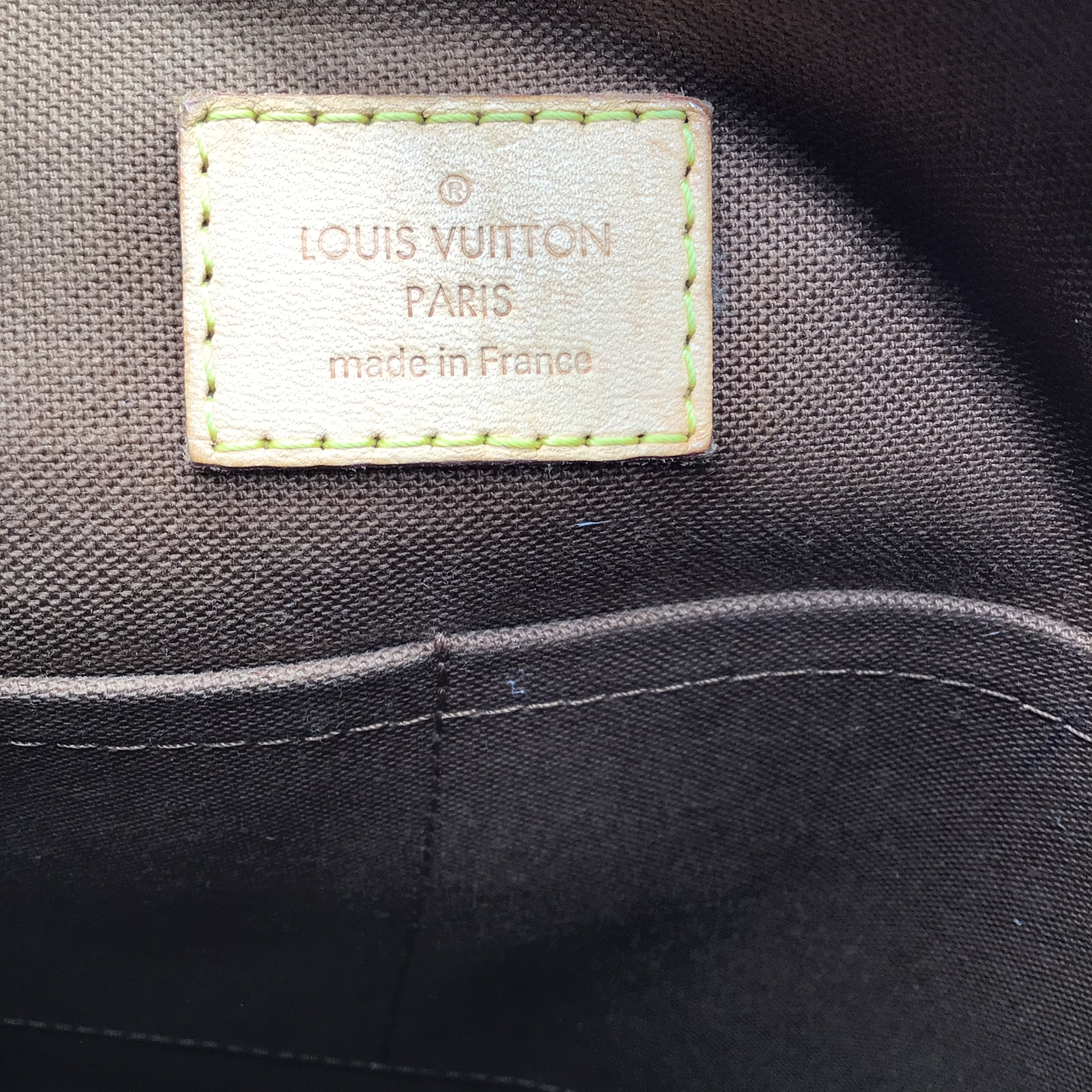 Louis Vuitton Brown 2015 Monogram Canvas Odeon PM Handbag