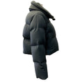 Load image into Gallery viewer, Jarbo Grey Cropped Puffer Jacket