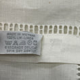 Load image into Gallery viewer, Hermes Ecru H Cut Out Patterned Linen Breakfast Napkins with Box (Assortment / Set of 7)