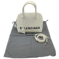 Load image into Gallery viewer, Balenciaga White Leather Small Ville Top Handle Bag