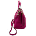 Load image into Gallery viewer, Gucci Fuchsia Pebbled Leather Soho Bag