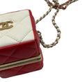 Load image into Gallery viewer, Chanel 2023 White / Red / Gold Hardware Mini Vanity Box Handbag