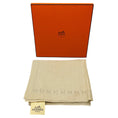 Load image into Gallery viewer, Hermes Beige H Embroidered Linen Napkins with Box (Assortment / Set of 2)