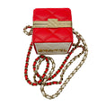 Load image into Gallery viewer, Chanel 2023 White / Red / Gold Hardware Mini Vanity Box Handbag