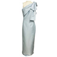 Load image into Gallery viewer, Sachin & Babi Ash Blue Bonnie One Shoulder Column Gown
