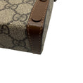 Load image into Gallery viewer, Gucci Brown Monogram GG Horsebit 1955 Supreme Coated Canvas Flap Mini Crossbody Bag