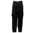 Load image into Gallery viewer, Zimmermann Black Wonderland Satin Harem Drawstring Cargo Pant