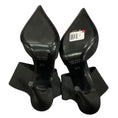 Load image into Gallery viewer, Bruno Frisoni Black Elastic Band Satin Mules