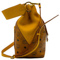 Load image into Gallery viewer, MCM Cognac Visetos Klara Shoulder Bag