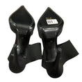 Load image into Gallery viewer, Bruno Frisoni Black Elastic Band Satin Mules