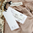 Load image into Gallery viewer, Saloni Gold Sequin Jena Midi Dress
