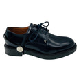 Load image into Gallery viewer, Lanvin Navy Blue Leather Derby Shoes with Straps