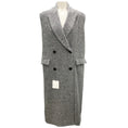 Load image into Gallery viewer, Antonelli Firenze Grey Fabriano Gilet Long Tweed Vest