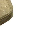 Load image into Gallery viewer, Chanel Vintage Beige CC Logo Quilted Embossed Leather Crossbody Bag with Chain Strap and Tassel Detail