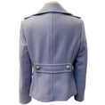 Load image into Gallery viewer, Michael Kors Light Purple Pea Coat with Silver Buttons
