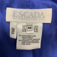 Load image into Gallery viewer, Escada Cobalt Blue Two Button Angora Blazer