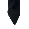 Load image into Gallery viewer, Giuseppe Zanotti Black Calf Hair Zebra Heel Suede Booties