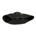 Load image into Gallery viewer, Tod's Black Denim and Leather Double Top Handle Tote Handbag