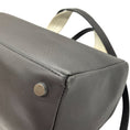 Load image into Gallery viewer, Brunello Cucinelli Charcoal Grey Monili Bead Embellished Leather Handbag
