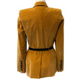 Load image into Gallery viewer, Barbara Bui Camel Cotton Corduroy Belted Blazer