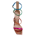 Load image into Gallery viewer, Gianvito Rossi Multi Metallic Ribbon Uptown Sandals
