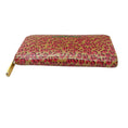 Load image into Gallery viewer, Louis Vuitton Beige / Pink / Green Printed Zip Around Wallet