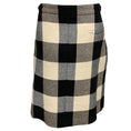 Load image into Gallery viewer, Akris Punto Black / Chalk Gingham Check Skirt