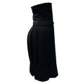 Load image into Gallery viewer, Comme des Garcons Black Wool High Waisted Pleated Skirt