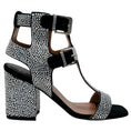 Load image into Gallery viewer, Laurence Dacade Silver Strass Sandra Sandals