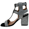 Load image into Gallery viewer, Laurence Dacade Silver Strass Sandra Sandals