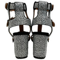 Load image into Gallery viewer, Laurence Dacade Silver Strass Sandra Sandals