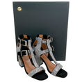 Load image into Gallery viewer, Laurence Dacade Silver Strass Sandra Sandals