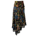 Load image into Gallery viewer, Veronica Beard Black Multi Silk Rosemary Midi Skirt