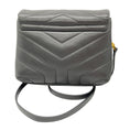 Load image into Gallery viewer, Saint Laurent Grey 2021 Loulou Leather Toy Mini Bag