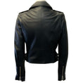 Load image into Gallery viewer, Iro Black Leather Moto Jacket