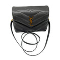 Load image into Gallery viewer, Saint Laurent Grey 2021 Loulou Leather Toy Mini Bag