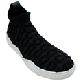 Load image into Gallery viewer, Alaia Black Knit Petal Pull On Sneakers