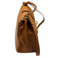 Load image into Gallery viewer, Delvaux Light Brown / Cognac Calfskin Leather Gin Fizz Jumping Satchel Handbag