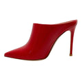 Load image into Gallery viewer, Gianvito Rossi Red Patent Nova Mules
