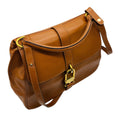 Load image into Gallery viewer, Delvaux Light Brown / Cognac Calfskin Leather Gin Fizz Jumping Satchel Handbag