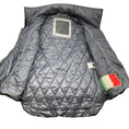 Load image into Gallery viewer, Philipp Plein Silver Puffer Vest with Black Fox Trimmed Removable Hood