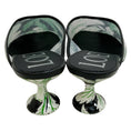 Load image into Gallery viewer, Loewe Green Hibiscus Sequined Toy Mules